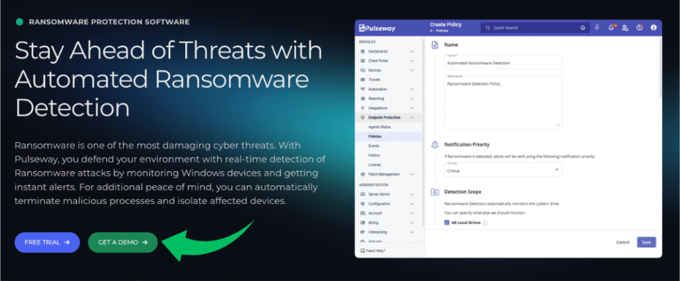 I Tested Pulseway for 90 Days — My Honest 2026 Verdict 9 Pulseway Ransomware Protection Image