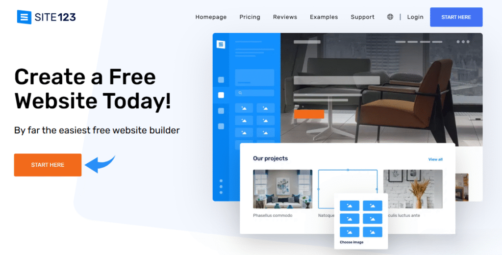 Site123 Introduction