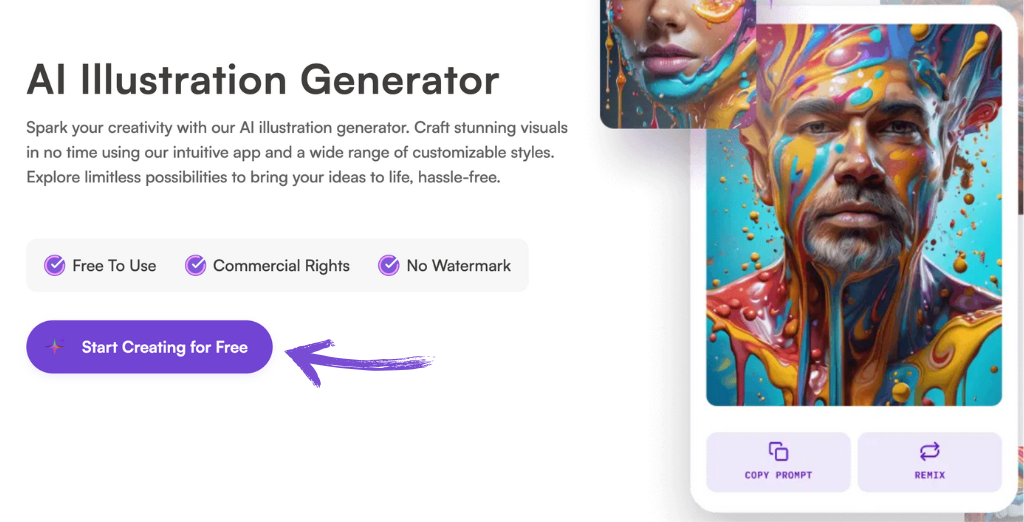 StarryAI Review: Best AI Art Generator in 2025 8 StarryAI Illustration generator