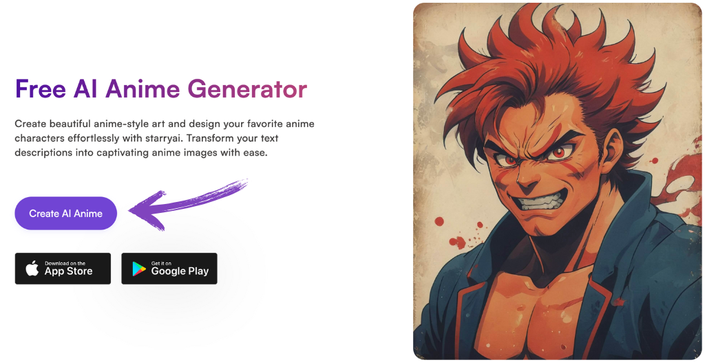 StarryAI Review: Best AI Art Generator in 2025 11 StarryAI anime generator