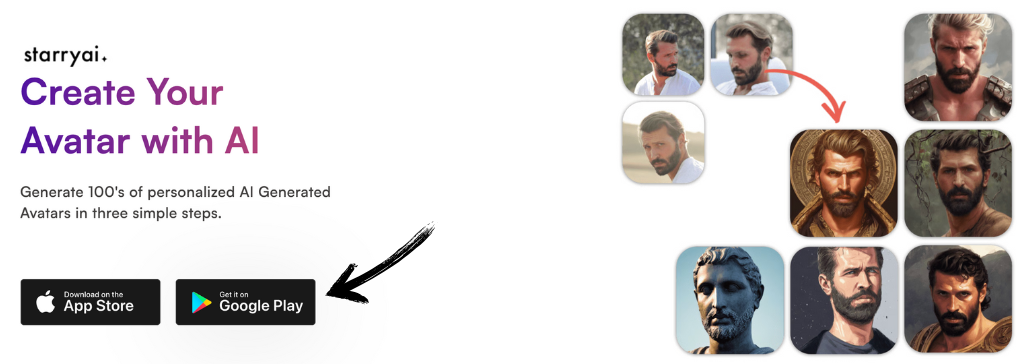 StarryAI Review: Best AI Art Generator in 2025 4 StarryAI avatar generator