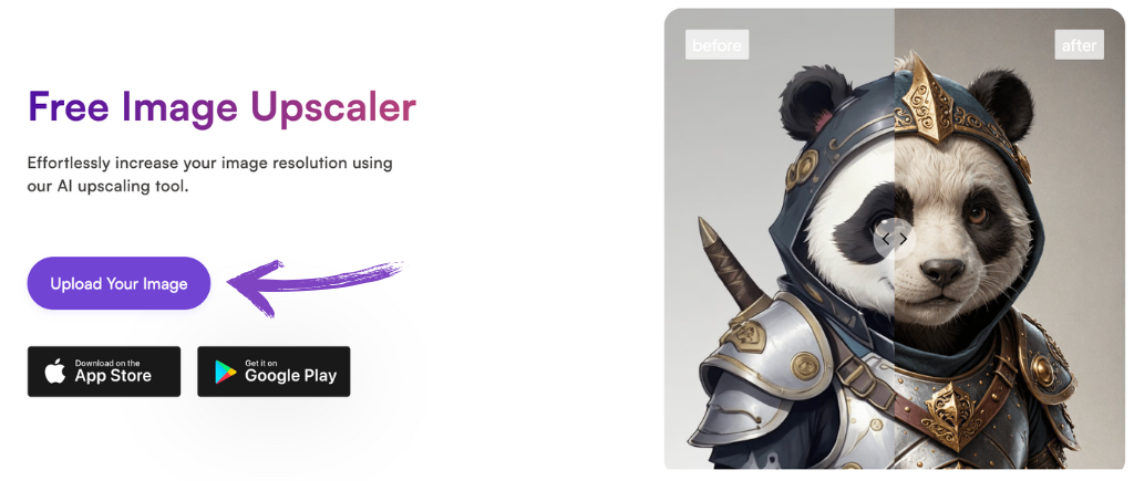 StarryAI Review: Best AI Art Generator in 2025 7 StarryAI image upscaler