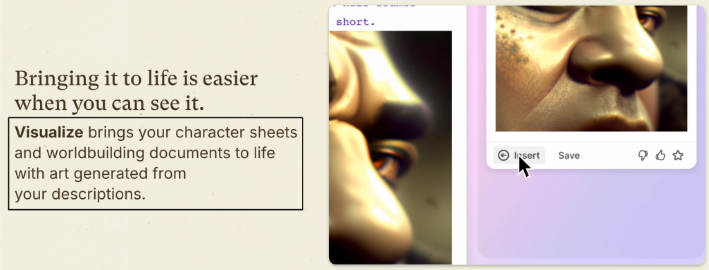 Sudowrite Review: Best AI Writing Partner in 2026 5 Sudowrite Art generator