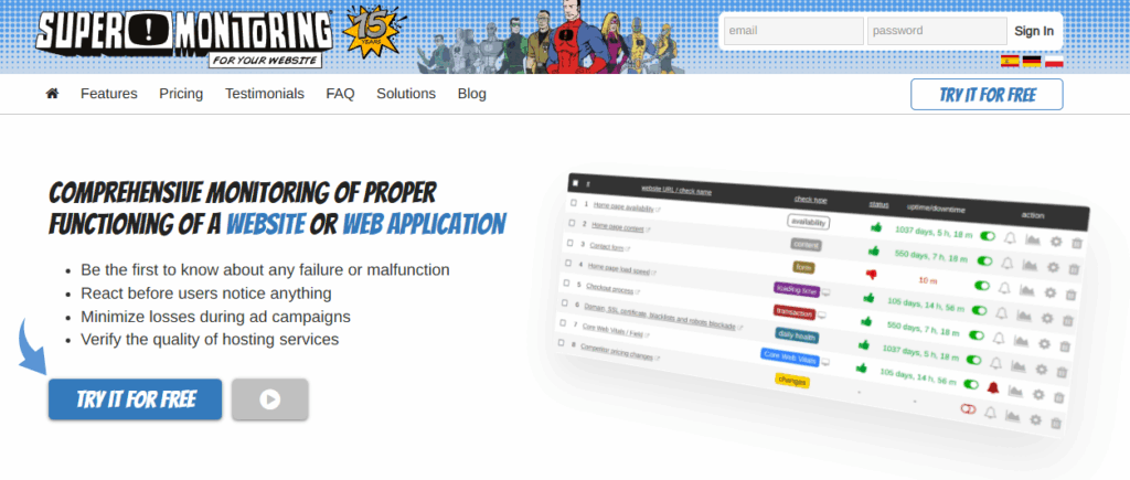 SuperMonitoring Review: Best Website Test Results in 2025? 3 SuperMonitoring Introduction
