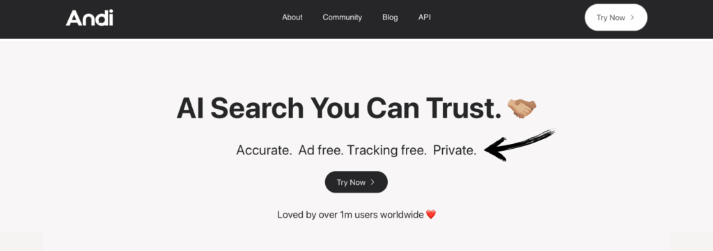 Andi Search Review: Best AI Search Engine in 2025? 6 Andi Search