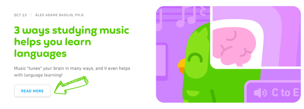 duolingo music study