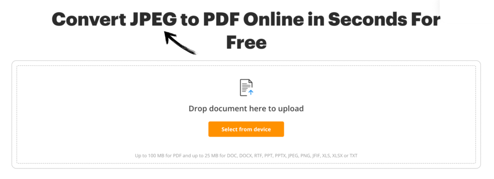 pdfFiller JPEG to PDF