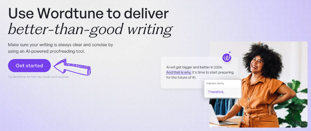 Wordtune proofreading tool