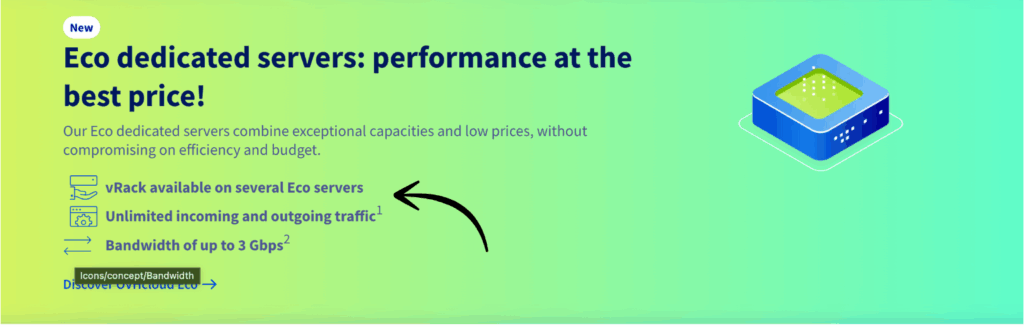 ovhcloud Eco dedicated servers