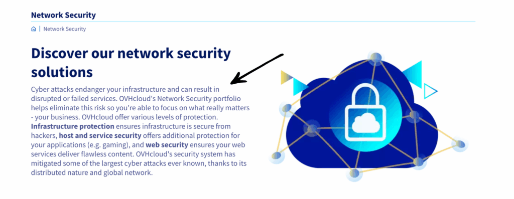 ovhcloud Network Security