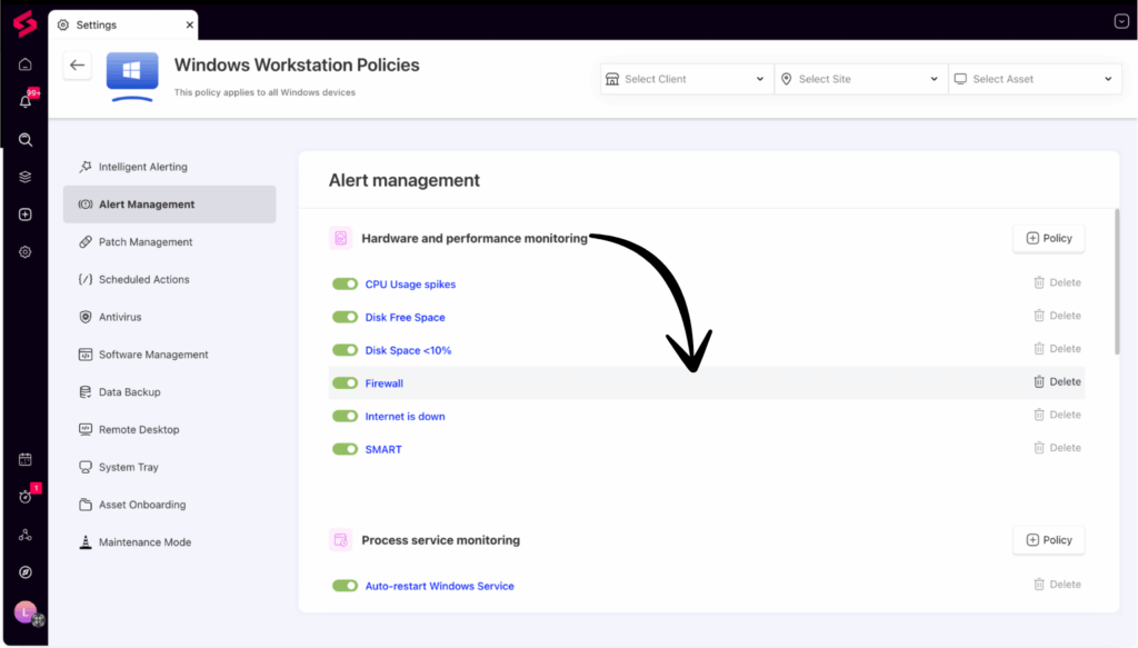 superops intelligent RMM automation