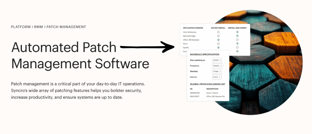 syncromsp Automated Patch Management Software