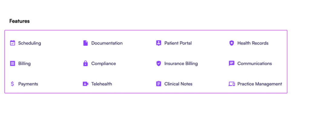carepatron top benefits