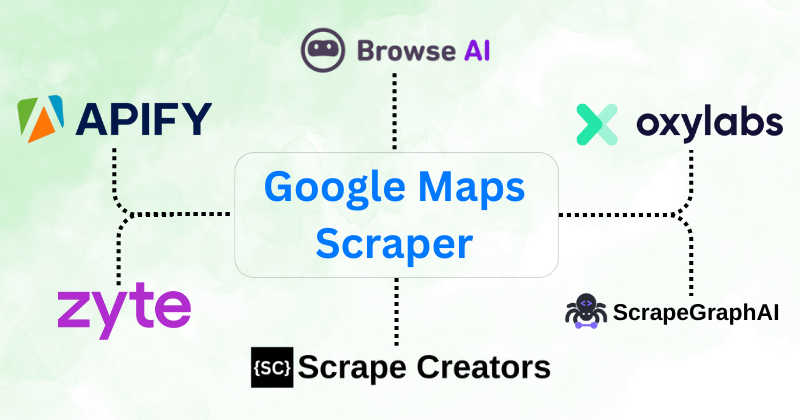 google maps scraper