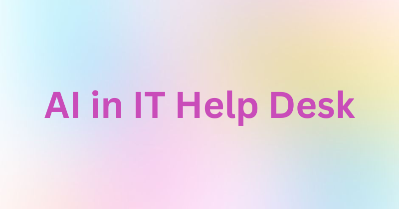 ai in it help desk