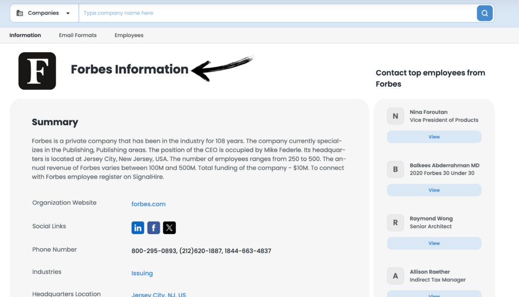SignalHire Review: Best Email Finder in 2025? 15 Bild 3
