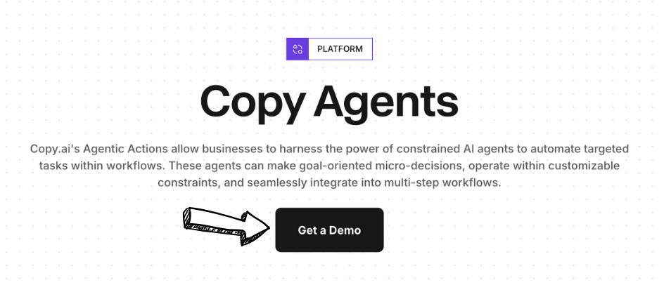 Copy AI Copy Agents