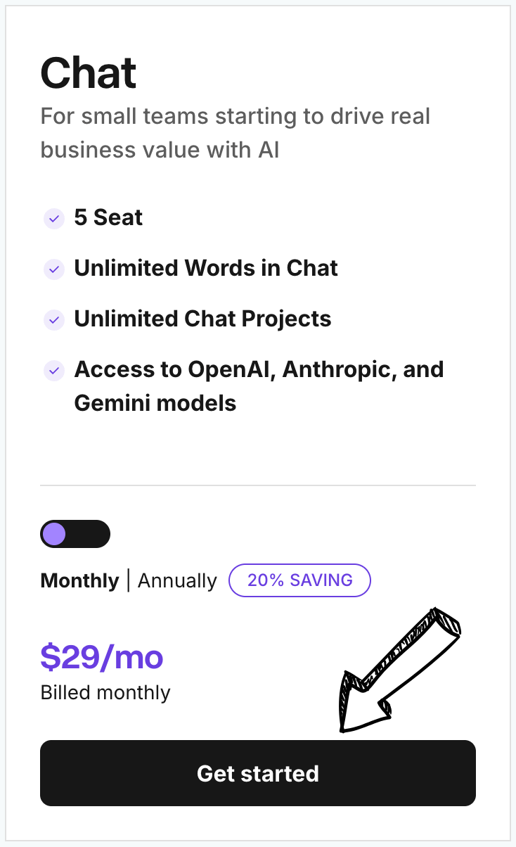 Copy AI Pricing