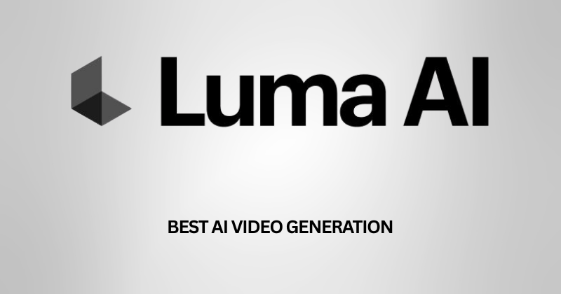 Luma AI dashboard screenshot