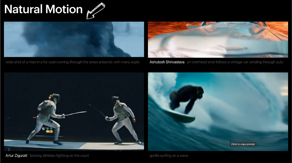 Luma AI Motion Generator