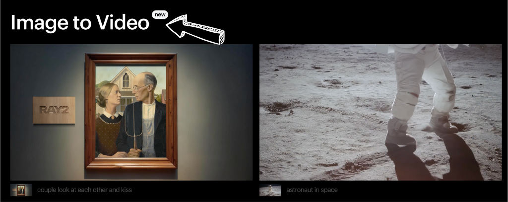 Luma AI Image to Video