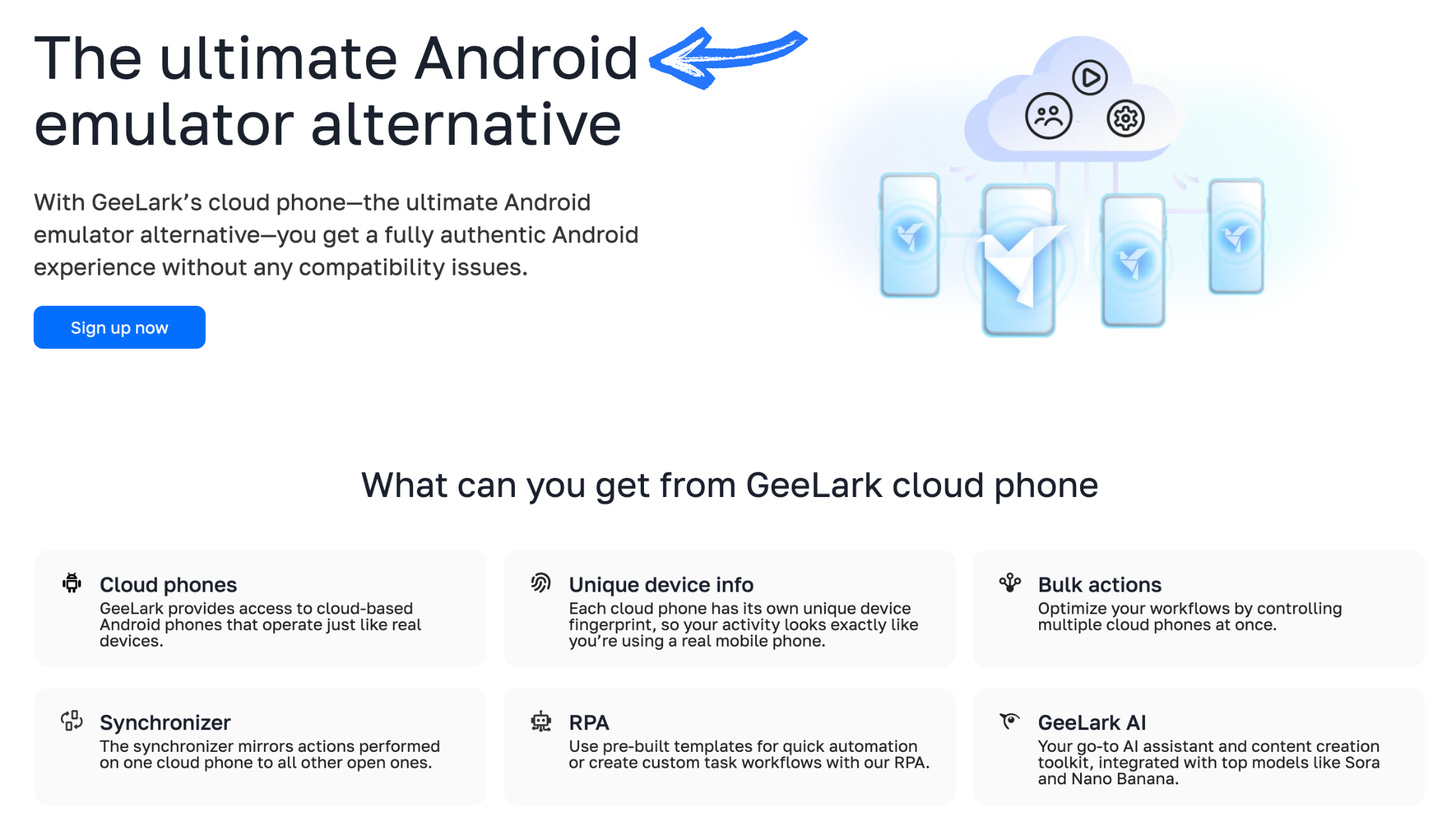 GeeLark Phone Farm dashboard
