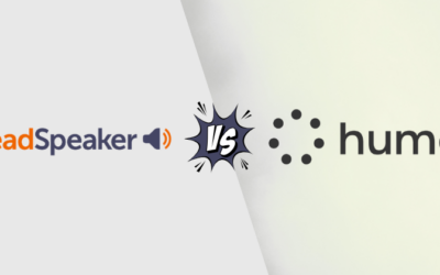 ReadSpeaker vs Hume AI in 2026 — Which One Wins?