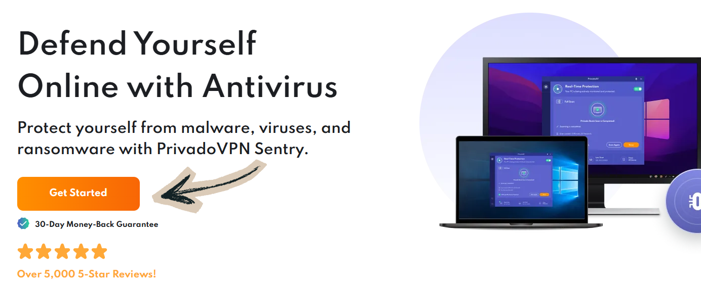 PrivadoVPN Antivirus