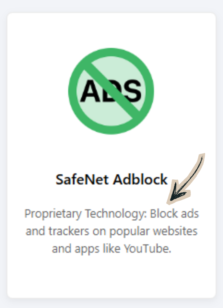 SafeShell SafeNet AdBlock