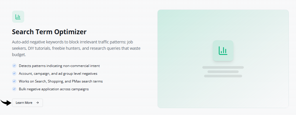 Ad Turbo in 2026: Still Worth It for Google Ads? 12 Ad Turbo Search Term Optimizer Image