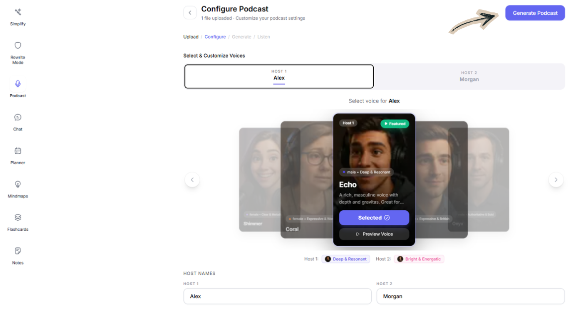 Conch AI Audio Learning