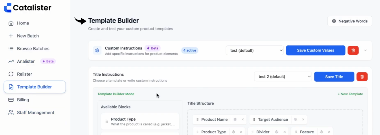 Catalister Review 2026: Overhyped or Worth It? 9 Catalister Template Builder Image