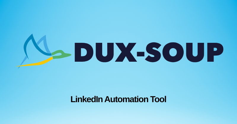 Dux-Soup dashboard screenshot