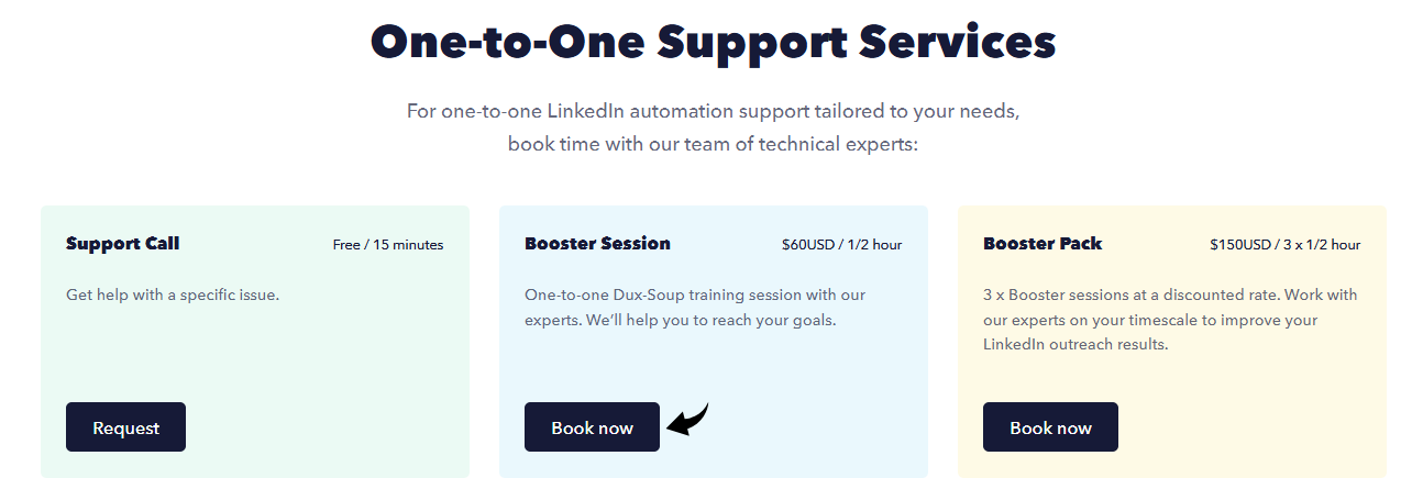 Dux-Soup Support Services Image