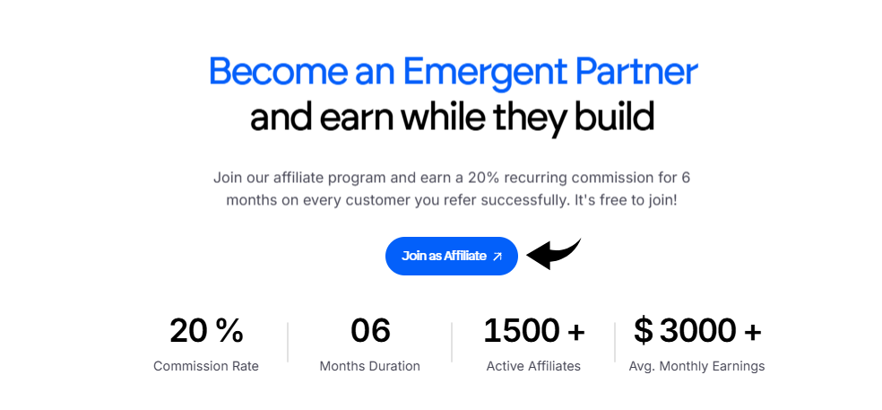 How to Use Emergent: Complete Feature Guide (2026) 14 Emergent Affiliate Partnership Image