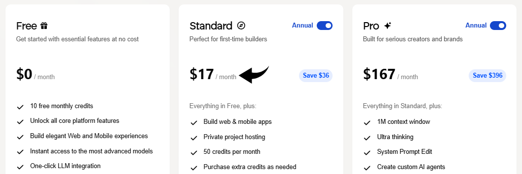 How to Use Emergent: Complete Feature Guide (2026) 16 Emergent Pricing Image