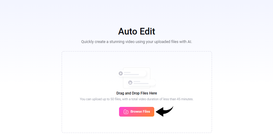 How to Use FlexClip: Complete Feature Guide (2026) 5 FlexClip AI Auto Editor Image
