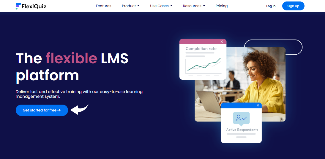 Flexiquiz flexible LMS platform Image