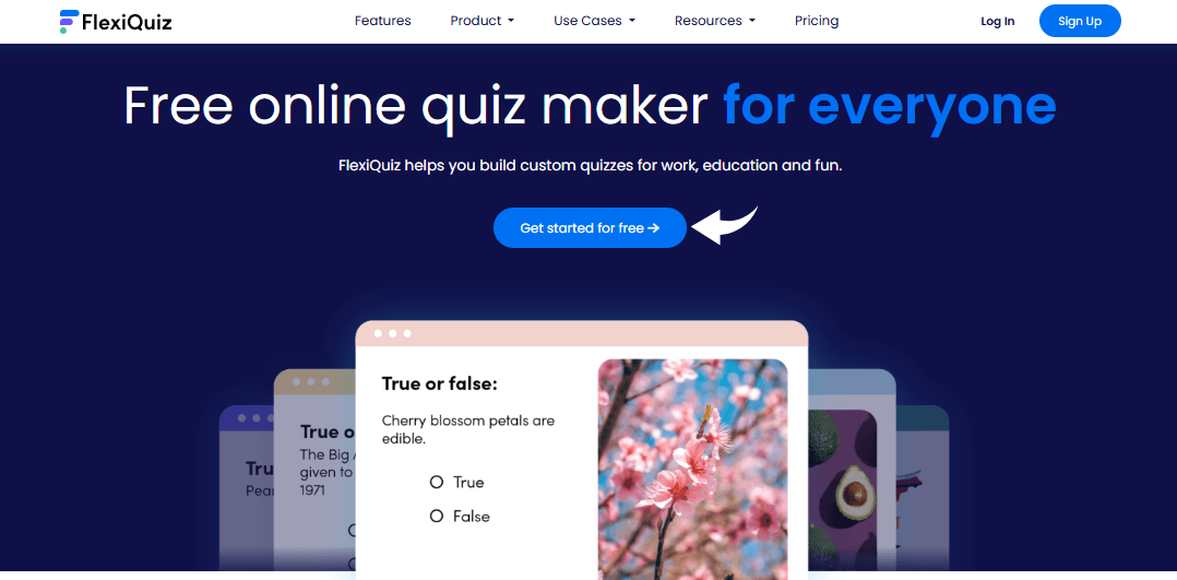 Flexiquiz online quiz maker Image