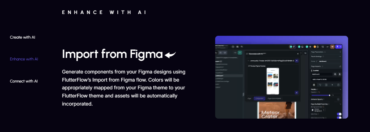 FlutterFlow AI Enhancer Image