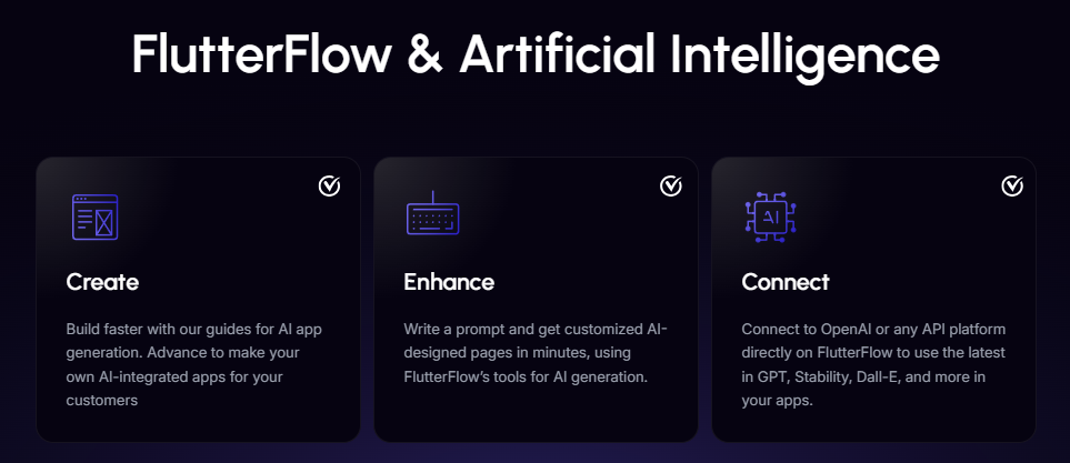 FlutterFlow Top Benefits Image