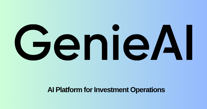 Genie AI dashboard screenshot