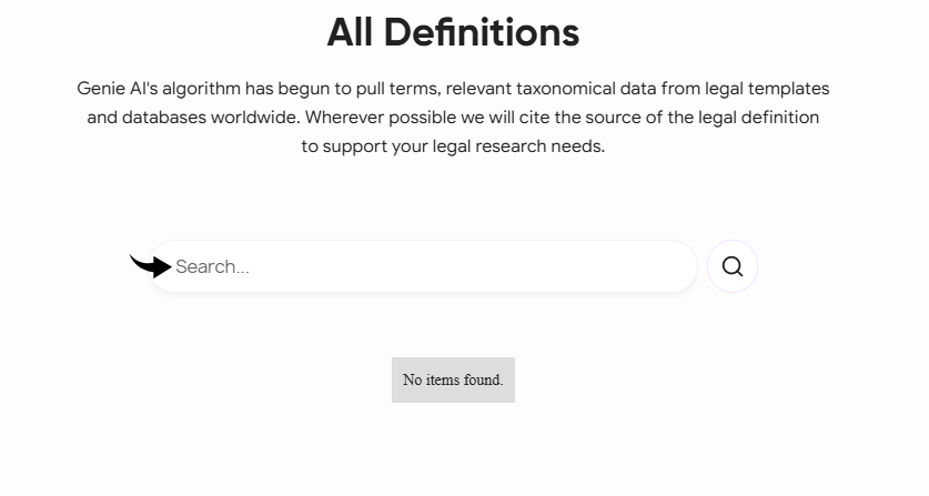 Genie AI AI Legal Explainer Image