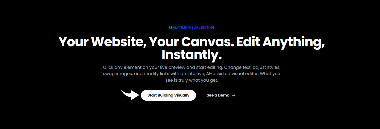 Heyboss AI Real-Time Visual Editor Image