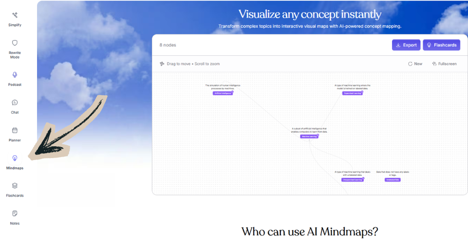 Conch AI Mind Map Generator