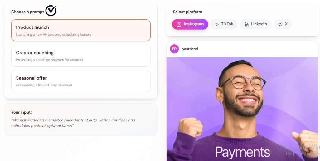 PostPal Review 2026: Overhyped or Worth It? 6 PostPal Pre-Customized Prompts Image