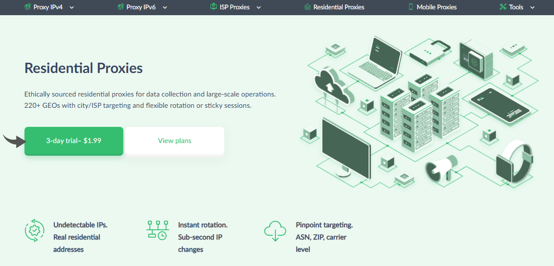 Proxy-Seller Residential Proxies Image