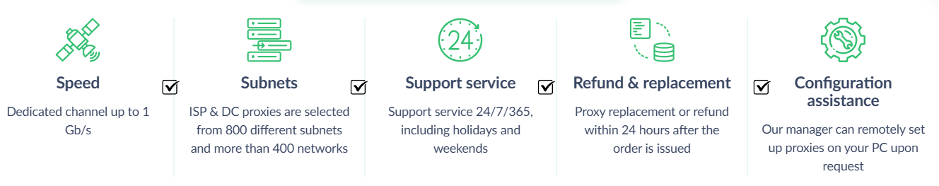 Proxy-Seller Top Benefits Image