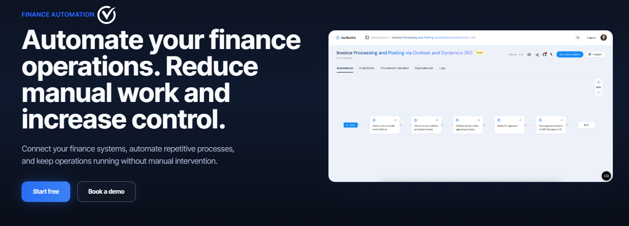 Turbotic Finance Automation Image
