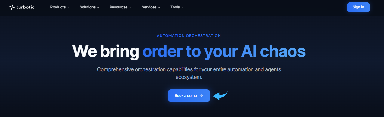 Turbotic Orchestration Image